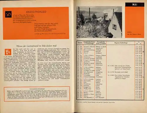 Westfalen Sauerland Stadt Hagen Geschichte Heimat Volks Kalender 1962