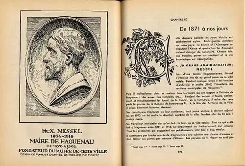 Frankreich Elsaß Hagenau Stadt Geschichte Mittelalter Kunst Grafik Buch 1950