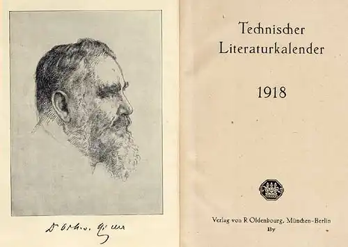 Industrie und Technik Zeitschriften Publikationen Literatur Kalender 1918