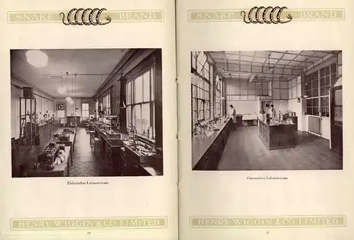 England Birmingham Elektro Draht Fabrik Export Katalog Preisliste um 1920