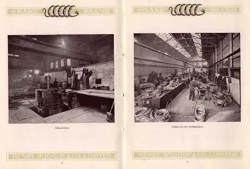 England Birmingham Elektro Draht Fabrik Export Katalog Preisliste um 1920