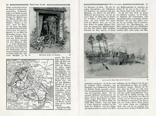 Österreich Wien Bilder aus dem Wienerwald gezeichnet von Wilhelm Gause