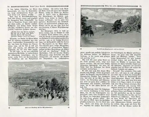 Österreich Wien Bilder aus dem Wienerwald gezeichnet von Wilhelm Gause