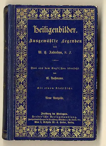 Kirche Religion christliche Heilige Martyrer Legenden Buch 1882 