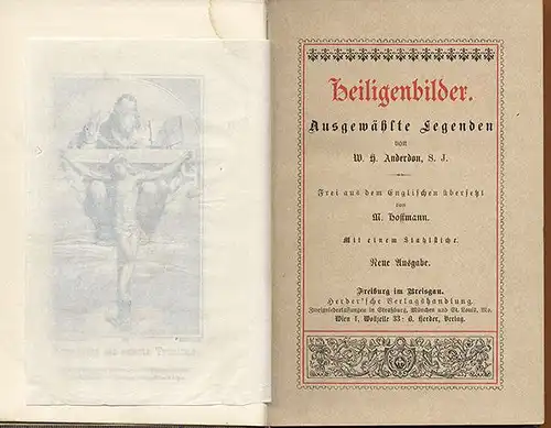 Kirche Religion christliche Heilige Martyrer Legenden Buch 1882 