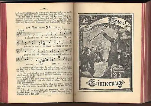 Deutsches Reich Studentika Allgemeines Deutsches Kommers Lieder Buch 1919