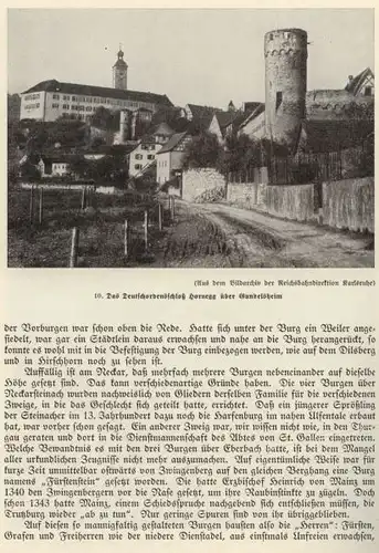 Baden Neckar Heidelberg Stadt Geschichte Vororte Eberbach Volkskunde Buch 1939