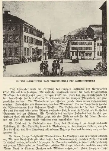 Baden Neckar Heidelberg Stadt Geschichte Vororte Eberbach Volkskunde Buch 1939