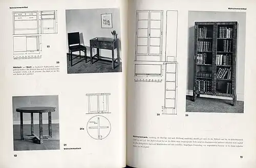 Neuzeitliches Möbel Wohnung Küche Bauhaus Design Moderne Foto Bildband 1929