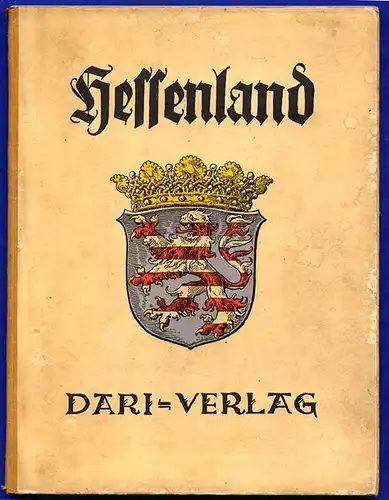Hessen Rhein Main Odenwald Wirtschaft Industrie Monografie Dari Verlag 1927
