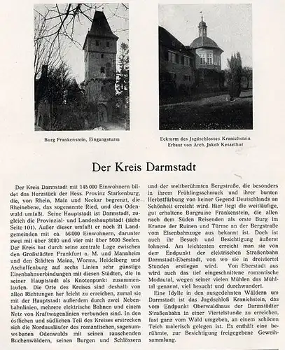 Hessen Rhein Main Odenwald Wirtschaft Industrie Monografie Dari Verlag 1927