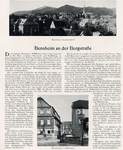 Hessen Rhein Main Odenwald Wirtschaft Industrie Monografie Dari Verlag 1927