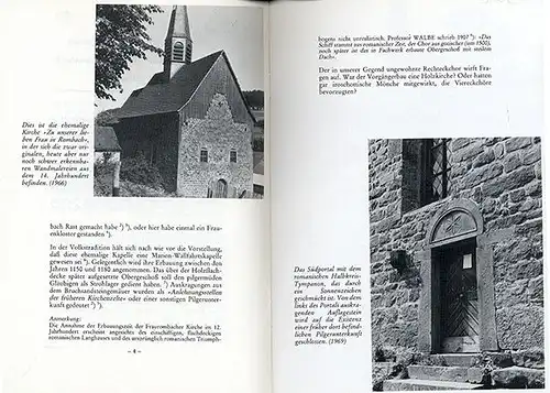 Hessen Rhön Schlitz Kirche Frauenrombach Gotische Wandmalerei Buch 1989