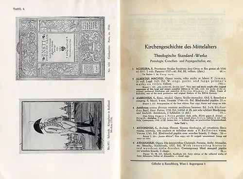 Österreich Wien Gilhofer & Ranschburg Bibliothek Bücher Auktion Katalog 1939