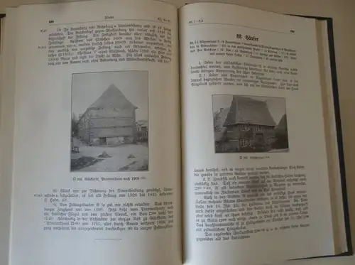 Schleswig Holstein Lauenburg Lübeck Ratzeburg Baukunst Denkmal Handbuch 1925   
