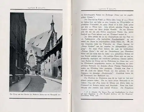 Sachsen Freiberg Kirche Dom Architektur Geschichte Baukunst Führer 1926