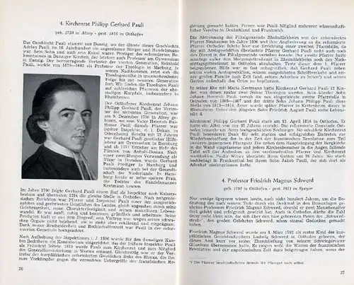 Rheinland Pfalz Worms Osthofen Goldberg Schule Einweihung Festschrift von 1956