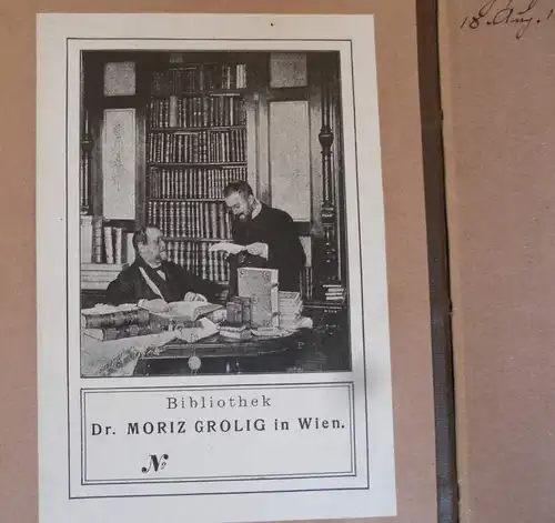 Österreich Literatur Geschichte Vormärz Lyrik Wien Revolution Erstausgabe 1882