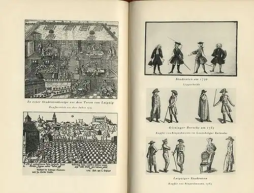 Mittelalter Universität Studentika Brauchtum Kultur und Sittengeschichte 1925