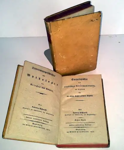 Antike Geschichte Archäologie Mythologie der Griechen und Römer 2 Bände 1820