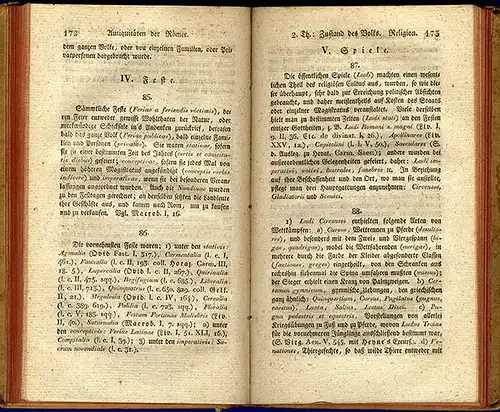 Antike Geschichte Archäologie Mythologie der Griechen und Römer 2 Bände 1820