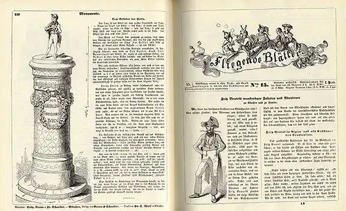 München Fliegende Blätter Humor Satire Zeitschrift Nummer 1 - 24 Faksimile 1934
