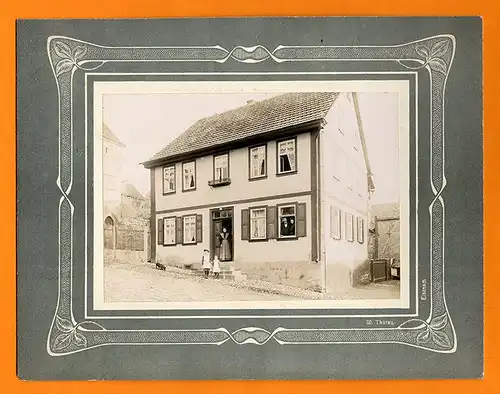 Thüringen Eisenach Wirtschaft Bäckerei Eisenkopf Original Foto von 1908