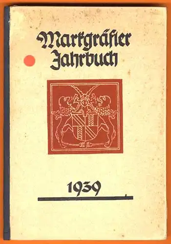 Baden Lörrach Rötteln Hausen Markgräfler Land Oberrhein Heimat Jahrbuch 1939