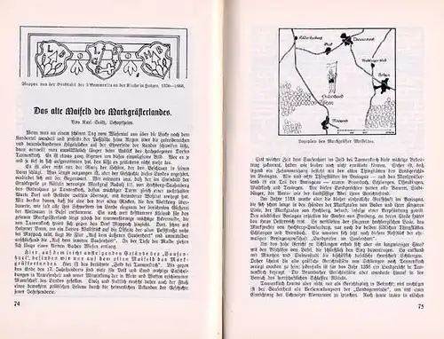 Baden Lörrach Rötteln Hausen Markgräfler Land Oberrhein Heimat Jahrbuch 1939