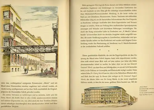 Hessen Darmstadt Chemische Fabrik Merck Geschichte Chronik 1952