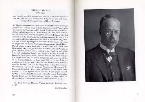 Schweiz Geschichte Professoren der Universität Basel 500 Jahrfeier 1966 