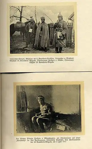 Weltkrieg Ostpreußen Polen Litauen Sächsisches Garde Reiter Regiment Foto Band