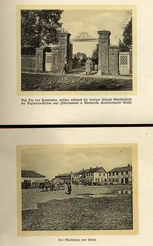 Weltkrieg Ostpreußen Polen Litauen Sächsisches Garde Reiter Regiment Foto Band