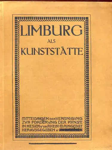 Hessen Nassau Limburg Stadt Geschichte Kunst Grafik Jugendstil 1911