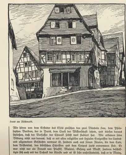 Hessen Nassau Limburg Stadt Geschichte Kunst Grafik Jugendstil 1911