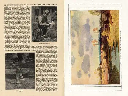 Deutschland Niedersachsen Ostsee Moore Landschaft Kultur Siedlung 1924