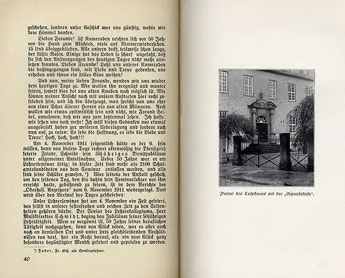 Hessen Wetterau Friedberg Musiklehrer Friedrich Schmidt Festschrift 1926