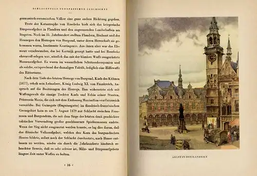  Belgien Flandern Weltkrieg Deutsche Besetzung Kunst Grafik Buch 1942