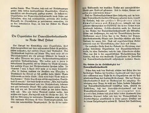 Altes Handwerk Kleider Mode Damen Schneider Handwerk Geschichte Beruf 1939