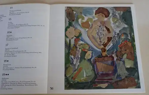 Kunst abstrakte Malerei Modern Adolf Hölzel Ausstellung Katalog Darmstadt 1970