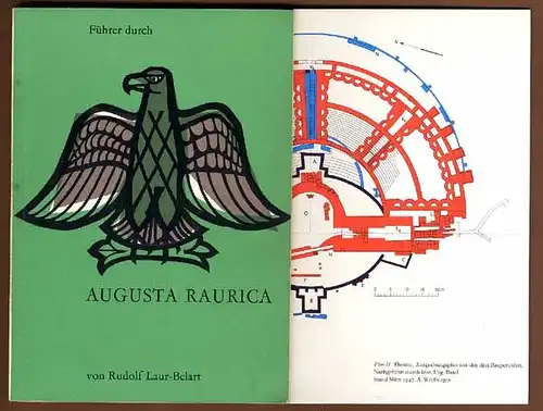 Schweiz Basel Antike Siedlung Augusta Raurica Buch 1959