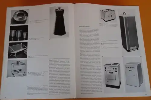 Industrie Design Haushalt Lampe Elektrogeräte Möbel Küche Werkzeug Bildband 1954