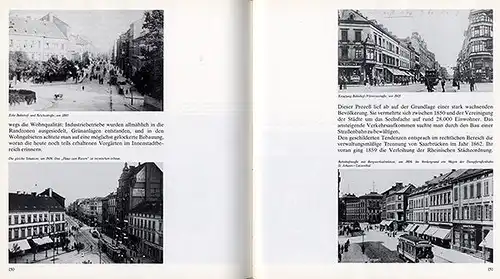 Saarland Saarbrücken  Chronik Geschichte Foto Bildband 1989