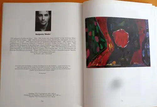 Junge Kunst Moderne Darmstadt Mathildenhöhe Katalog zur Ausstellung 1994