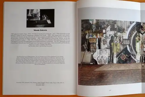 Junge Kunst Moderne Darmstadt Mathildenhöhe Katalog zur Ausstellung 1994