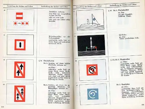 Deutschland Binnen Schiffahrt Verkehr Wasser Straßen Ordnung 1966