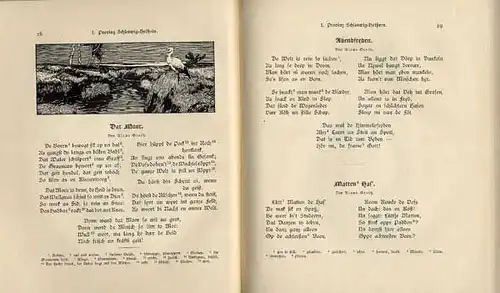 Deutschland Heimat Lieder Buch Nordsee Ostpreußen Österreich Alpen 2 Bände 1901