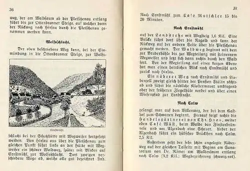 Württemberg Schwarzwald Kloster Hirsau Geschichte Chronik Führer 1910