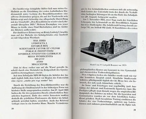 Bayern Augsburg 100 Jahre Sankt Stephan Gymnasium Seminar Festschrift 1928 