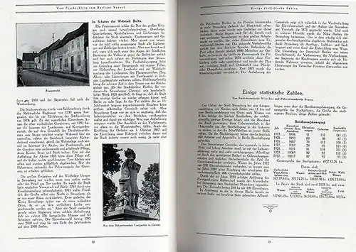 Brandenburg Oderland Strausberg Geschichte Wirtschaft Verkehr Monografie 1932